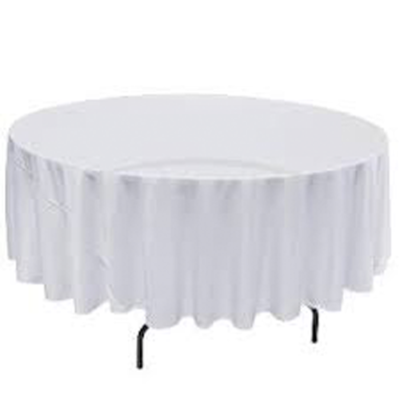 Your Chair Covers – Mantel redondo de tafetán arrugado de 120 pulgadas –  Mantel de comedor brillante para boda, fiesta, cumpleaños, baby shower –  Yaxa Store