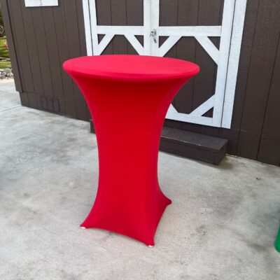CUBIERTA DE MESA DE COCTEL